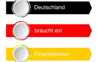 Finanzdenken Deutschland Fahne