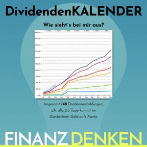 Finanzdenken Dividendenkalender Bild